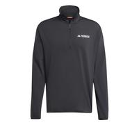 Fleecepullover mit halbem Reißverschluss adidas Terrex Climawarm Schwarz XL