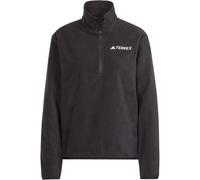 Sweatshirt ADIDAS TERREX "W MT ESS HZ FL", Damen, Gr. XXL, schwarz, Obermaterial: 100% Polyester, sportlich, Sweatshirts (94713328-XXL) schwarz