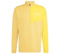 adidas Terrex - Multi Half Zip L/S Tee - Fleecepullover, Gr. S, beige (Pyrite)