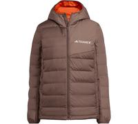 adidas TERREX Multi Light Climawarm Daunenjacke Damen JZ9992 - earth strata/trace brown S
