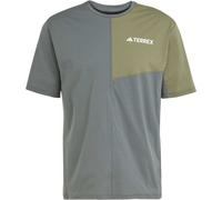 adidas TERREX MULTI TEE Herren Sportshirt, grau, größe L