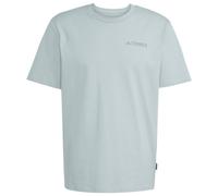 adidas Terrex Herren Polygiene Graphic T-Shirt (Größe XXL, grau)