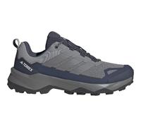 Wanderschuh ADIDAS TERREX "SKYCHASER AX5", Herren, Gr. 45, blau (grau three, grau four, shadow navy), Synthetik, Textil, Schuhe Wanderschuh (75827808-45) grau three, grau four, shadow navy