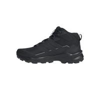 Wanderschuh ADIDAS TERREX "SKYCHASER AX5 MID GORE-TEX", Herren, Gr. 44, schwarz (core schwarz, core schwarz, carbon), Synthetik, Textil, Schuhe Wanderschuh, wasserdicht dank Gore-Tex Membrane (2371756