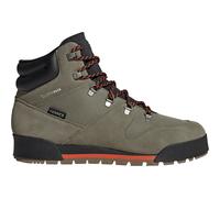Winterboots ADIDAS TERREX "SNOWPITCH CLIMAWARM", Herren, Gr. 46, grün (olive three, khaki six, semi impact orange), Leder, Schuhe Winterboots, gefüttert (59754849-46) olive three, khaki six, semi impa