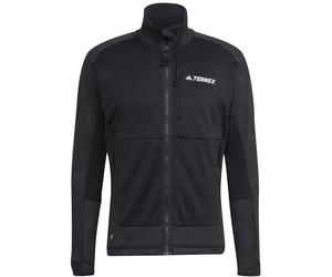 Adidas Terrex Tech Flooce Hiking Fleecejacke Herren Sweatshirt, schwarz XL