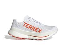 adidas Terrex - Terrex Agravic Speed Ultra - Trailrunningschuhe, Gr. 46.5 EU 46 2/3, weiß/grau (FtwrWhite/ImpactOrange/DashGrey)