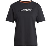 adidas T-Shirt Terrex Classic Logo JF9131 – Damen, Schwarz, Größe L