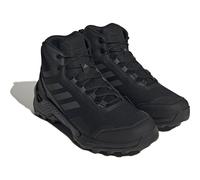 Adidas Herren Eastrail 2.0 Mid RAIN.RDY Waterproof Hiking Shoes, Core Black/Carbon/Grey Five, 44 EU