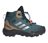 adidas Terrex Terrex Mid Gore-tex Hiking Shoes Kids preloved teal/silver met./semi lucid blue (AFDU) 5