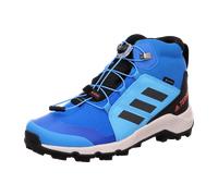 adidas Unisex Kinder Terrex Mid GORE-TEX Hiking Shoes, Blue Rush / Grey / Turbo, 35 1/2 EU