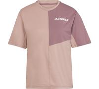 Terrex Multi Climacool T-Shirt Damen-Warm Clay-L Weiß|Rosa