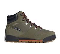 adidas Herren Terrex Snowpitch Cold.RDY Hiking Shoes Wanderschuhe, Olive Strata/Bronze Strata/Orange, 46 2/3 EU