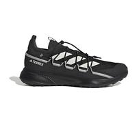 Wanderschuh ADIDAS TERREX "TERREX VOYAGER 21 TRAVEL", Herren, Gr. 47, schwarz-weiß (core schwarz, chalk weiß, grau two), Synthetik, Textil, Schuhe Wanderschuh (26571547-47) core schwarz, chalk weiß, g