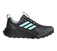 adidas Damen Terrex Tracefinder 2 Climaproof Trail Running Shoes Trailrunning-Schuhe, Carbon/Semi Flash Aqua/Grey Six, 36 2/3 EU