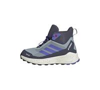 Adidas Terrex Trailmaker 2 Mid RAIN.RDY Hiking Shoe, Unisex-Kinder Sneaker, Magic Grey/semi Cobalt Blue/Shadow Navy,