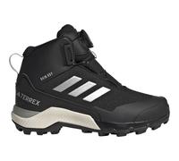 adidas Unisex Kinder Terrex Winter Mid BOA RAIN.RDY Hiking Shoes, Core Black/Silver/Core Black, 38 2/3 EU
