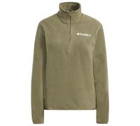 adidas Terrex - Women's MT Half Zip Fleece - Fleecejacke, Gr. XS, oliv (OliveStrata)