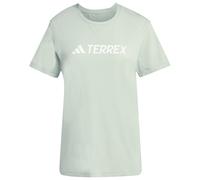 adidas Terrex - Women's MT Logo Tech Tee - Funktionsshirt, Gr. S, grau (HaloGreen)