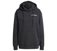 adidas Terrex - Women's MT S Logo Hoodie - Hoodie, Gr. L, grau/schwarz (Black)