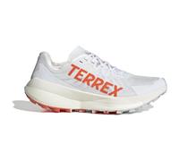 adidas Terrex - Women's Terrex Agravic Speed - Trailrunningschuhe, Gr. 42.5 EU 42 2/3, weiß (FtwrWhite/ImpactOrange/DashGrey)