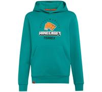 adidas Terrex Kinder Minecraft Hoodie (Größe 116, equipment green)