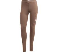 adidas TERREX Xperior Brushed Leggings Damen JD4228 - earth strata XS