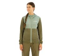 Adidas Terrex Xperior Light Fleece Mit Durchgehendem Reißverschluss S Olive Strata / Silver Green