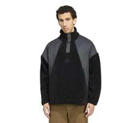 Adidas Terrex Xploric Climawarm High Pile Snap Fleece Mit Halbem Reißverschluss L Black