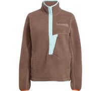 adidas Terrex Xploric High Pile Fleece Damen Pullover braun Größe M Trekking Atmungsaktiv