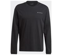 adidas Terrex - Xploric Logo L/S - Longsleeve, Gr. XS, schwarz (Black)