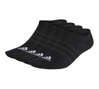 Adidas Thin and Light No-Show 3er-Pack Socken, schwarz XL