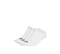 adidas Thin and Light No-Show Socken 3er Pack - weiß - Größe 46-48 Größe:46-48
