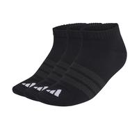 3er Pack adidas Thin&Light Essentials Low Cut Socken KC9628 - black/black/white 43-45