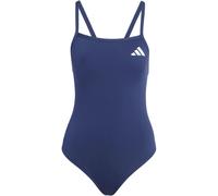 Badeanzug ADIDAS PERFORMANCE "MIT DÜNNEN TRÄGERN UND V-FÖRMIGEM RÜCKENDESIGN", Damen, Gr. 46, N-Gr, team navy blau 2, Obermaterial: 100% Polyester, Badeanzüge Badeanzug (91817424-46) team navy blau 2