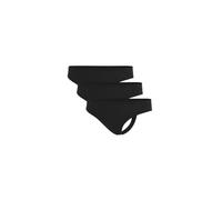 adidas Damen Thong (3PK) -Sport Active Light Flex-Packaged Panties G-String, 000 Black, L (3er Pack)