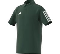 Adidas Unisex Kids Polo Shirt (Short Sleeve) Tiro 23 Competition Cotton Polo Shirt, Team Dark Green/Beam Green, HU1350, 164