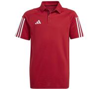 Adidas Unisex Kids Polo Shirt (Short Sleeve) Tiro 23 Competition Cotton Polo Shirt, Team Power Red 2, HI4715, 140