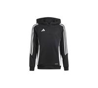 adidas Tiro 24 Half Zip Hoodie Kinder schwarz/weiß 140