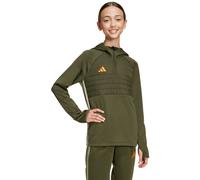adidas Tiro 25 Essentials Winterized Hoody Kinder 128 Dunkelgrün