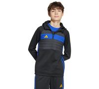 adidas Tiro 25 Essentials Winterized Hoody Kinder 140 Schwarz/Blau