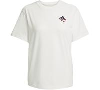 adidas Sportswear Tiro Floral Graphic T-Shirt Damen KB2488 - off white XS