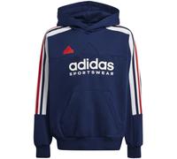 Adidas Tiro Nations Pack Kinder Kapuzensweater, blau 152