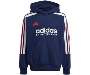 Adidas Tiro Nations Pack Kinder Kapuzensweater, blau 164