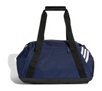 adidas Unisex Tiro Duffle Bag Small Duffel Bag, Team Navy Blue 2/White, One Size