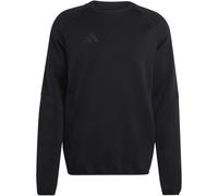 adidas Tiro Travel Crew Sweatshirt Herren - black/black - 3XL