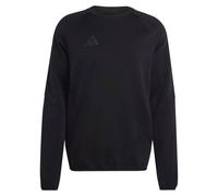 adidas Tiro Travel Crew Sweatshirt Herren - black/black - L