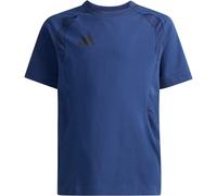 adidas Tiro Travel T-Shirt Kinder 164 Donkerblauw/Zwart