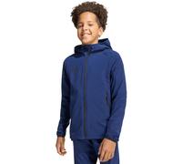 adidas Tiro Travel Web-Windbreaker Kinder 140 Donkerblauw/Zwart