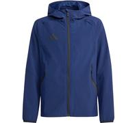 adidas Tiro Travel Web-Windbreaker Kinder 164 Donkerblauw/Zwart